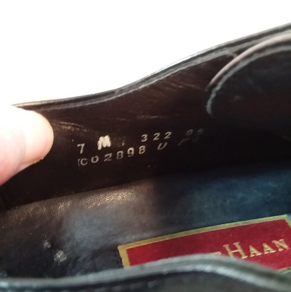 Cole Haan Black Dress Shoes Men's 7M - Picture 7 of 8